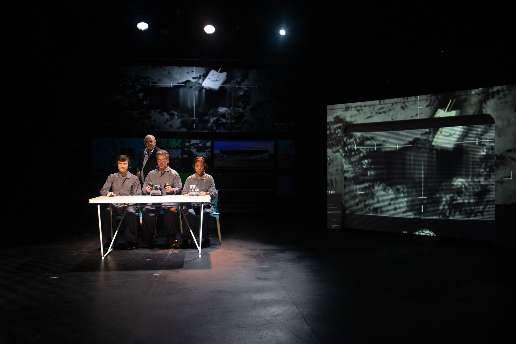 Drone_play_photo_16 A photo from DRONE, written by Joyce Award-winning playwright Andrea Assaf