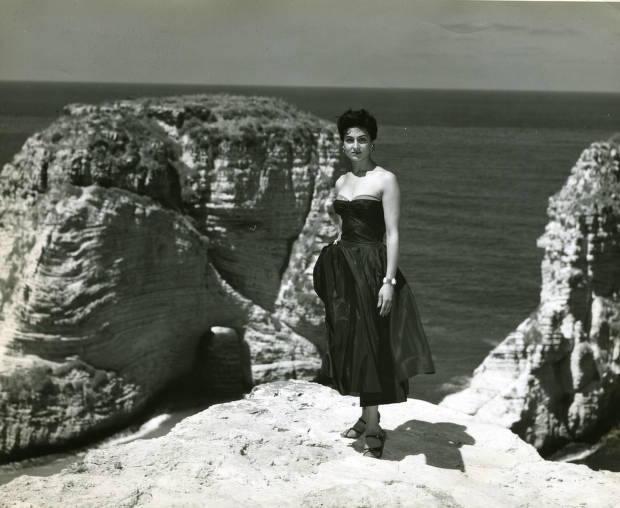 rosemary_hakim_beirut Publicity photo taken by the American Consul in Beirut.